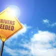 truck drivers wanted sign