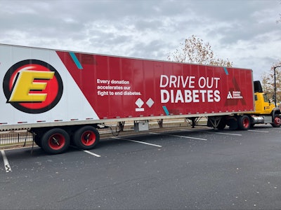 Estes diabetes awareness truck