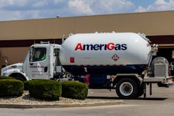 Propane truck