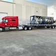 loaded Fluker Transportation truck