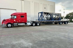 loaded Fluker Transportation truck