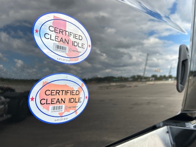 Emissions compliance decals