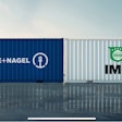 IMC and Kuehne+Nagel containers