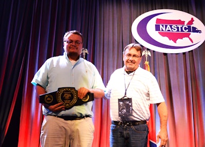 Steve and Steve Wilson II on the NASTC stage