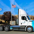 Freightliner eCascadia arrives in Detroit