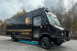 UPS electric delivery truck