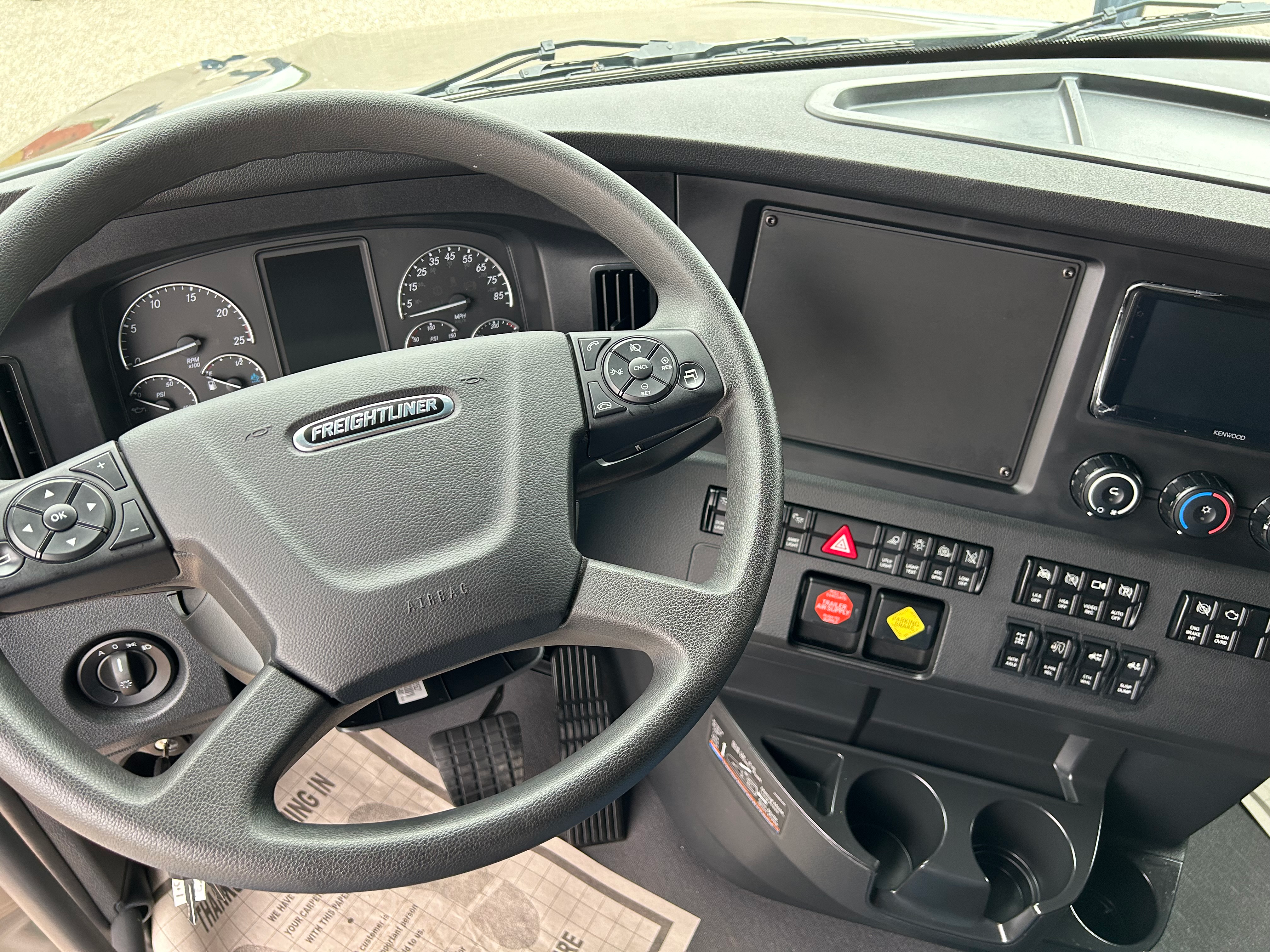 Freightliner steering wheel