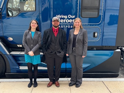 Transition Trucking Award winner and truck