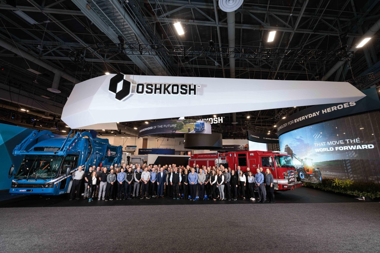 Oshkosh display CES 2024