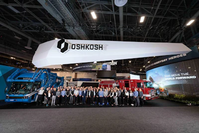 Oshkosh display CES 2024