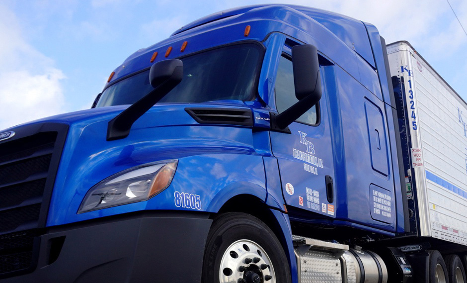 K&B Transportation truck