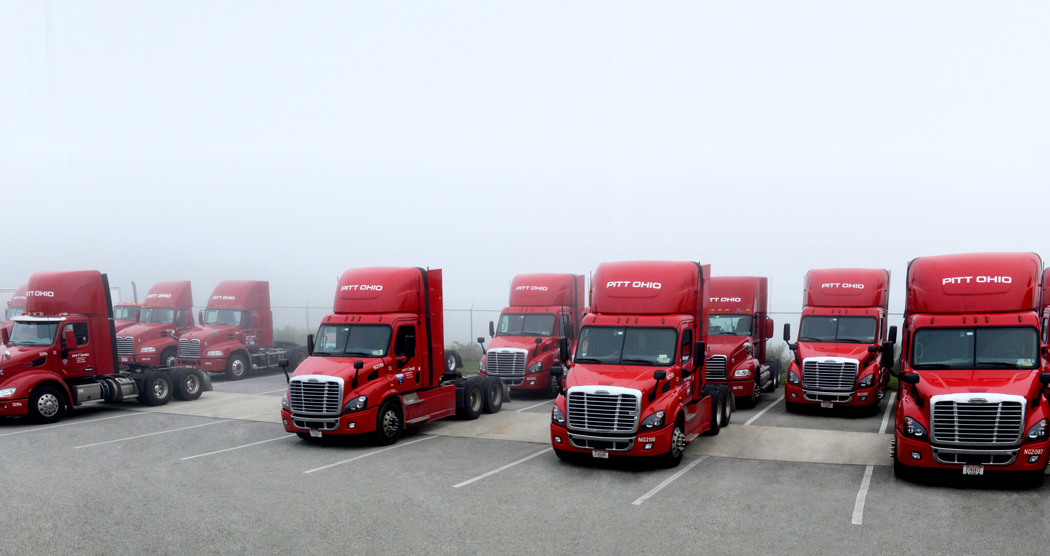 Pitt Ohio trucks