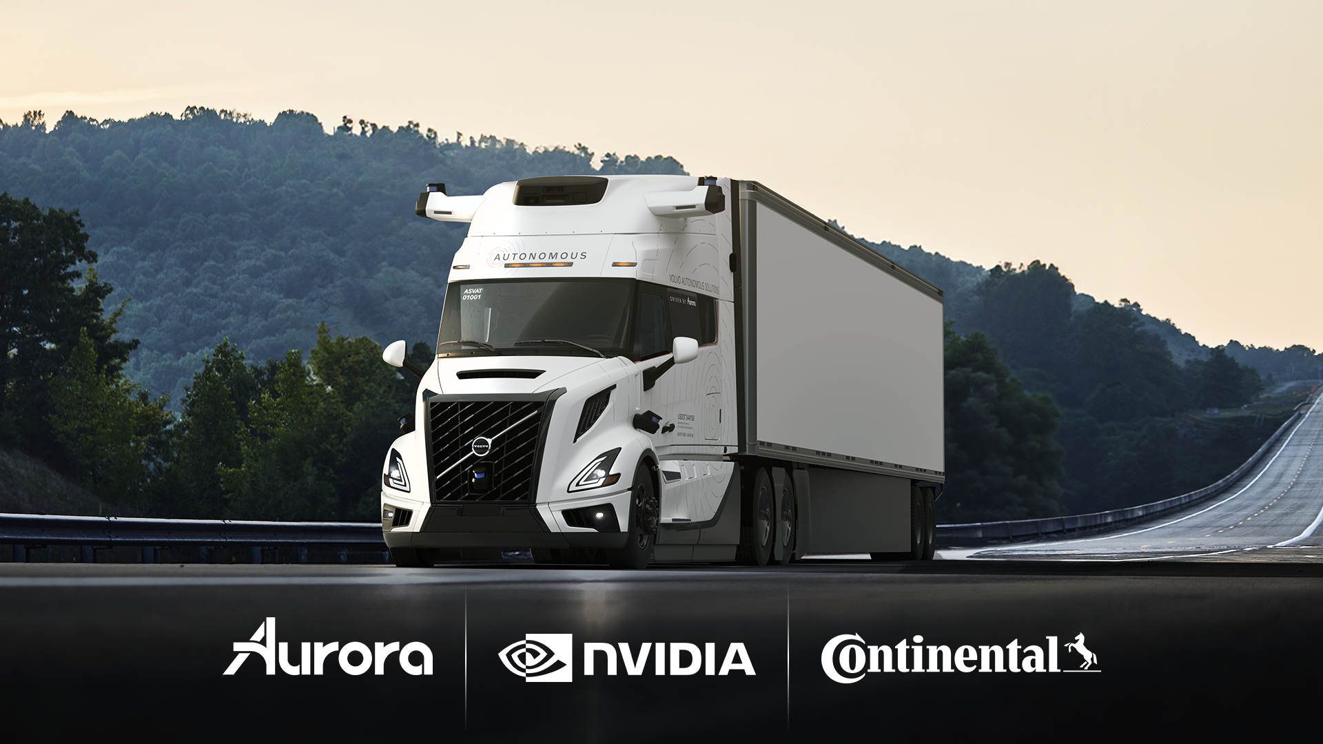 Aurora, Nvidia, Continental partnership
