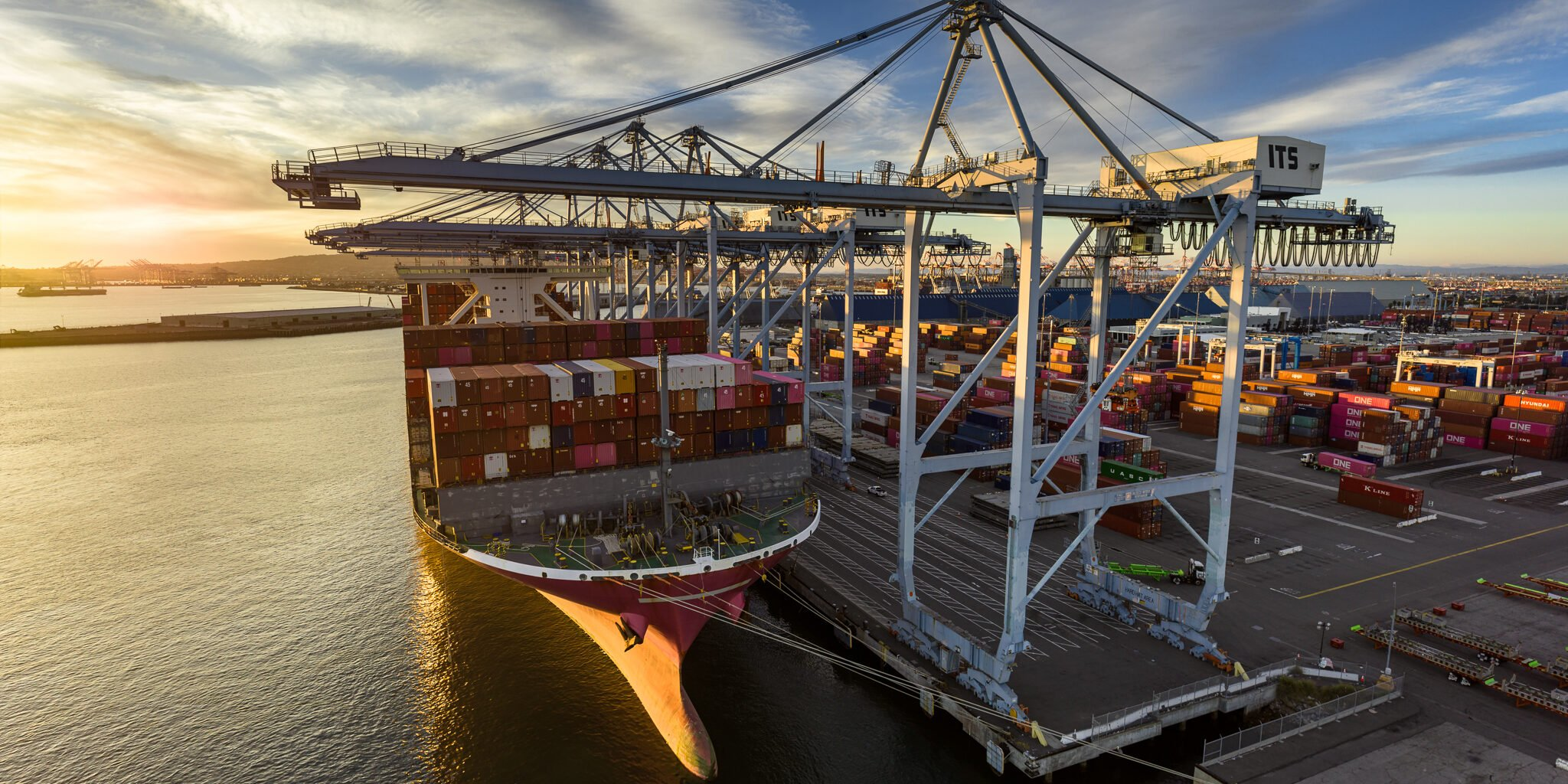 ITS terminal at the Port of Long Beach