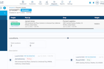 DispatchMVP platform