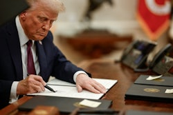 Trump signing executive orders