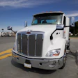 ZEV semi truck charging