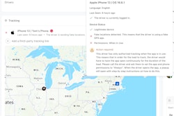 Chain spots spoofed tracking