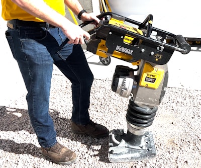 Dewalt powershift rammer displayed