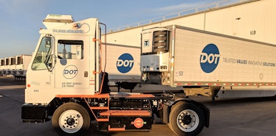 Dot Transportation OrangeEV terminal truck