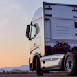 Nikola BEV 2.0 Class 8 semi parked