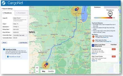 Verisk Cargo Net Route Score Ui Image 2