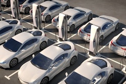 Electric cars charging