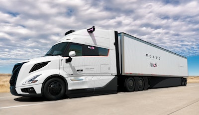 Waabi-Volvo Autonomous Solutions partnership