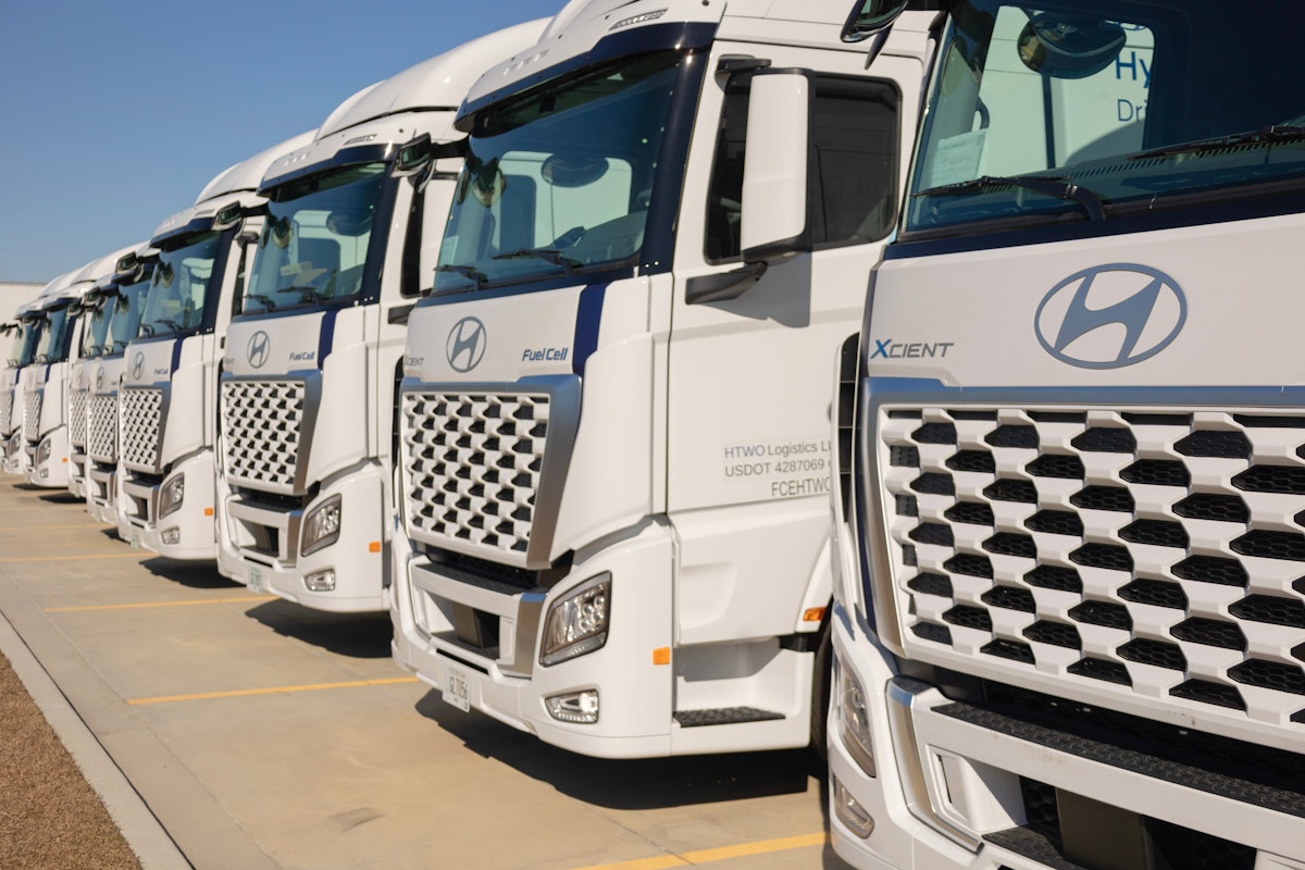 Hyundai Makes Waves in U.S. Commercial Truck Market with Hydrogen Fuel-Cell Electric Trucks