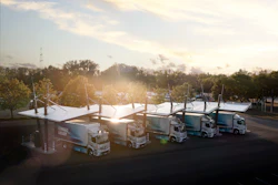 Daimler Truck's European charging depot
