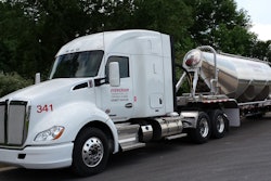 Evergreen transport truck