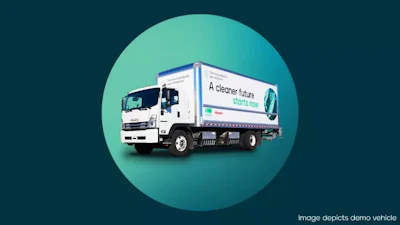 A demo of the Isuzu-Accelera medium duty F-series truck
