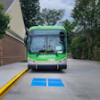 EV bus in Indianapolis