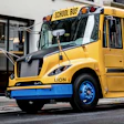 Lion Electric EV bus parked