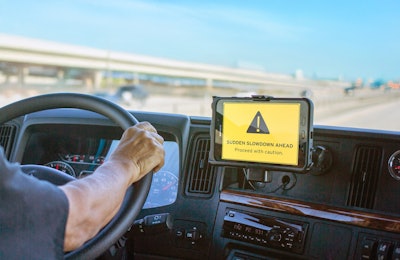 Drivewyze Sudden Slowdown Alert