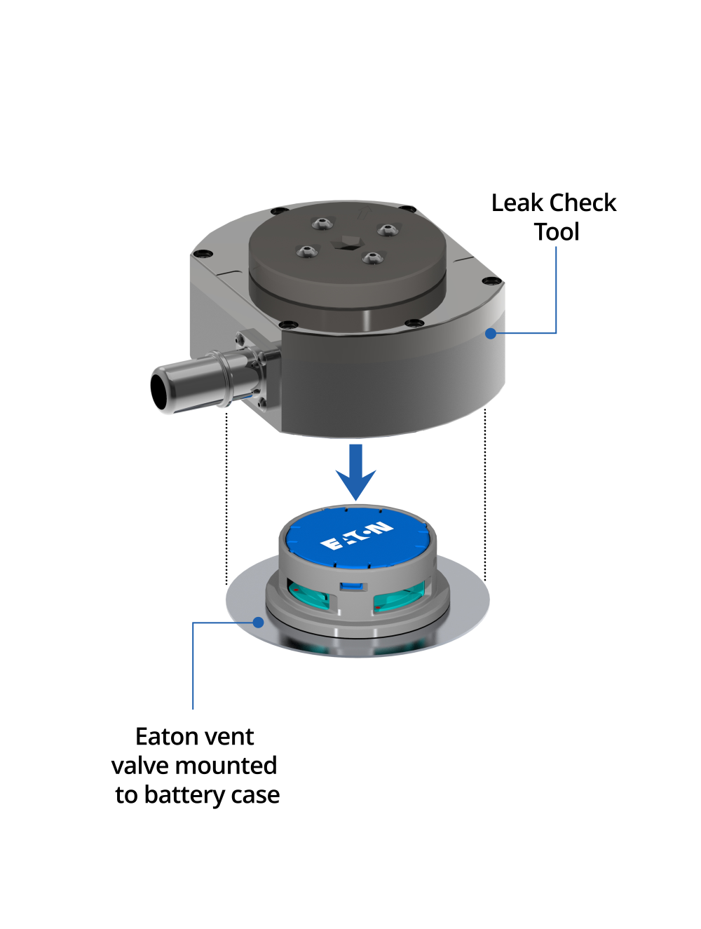 Eaton 3-in-1 battery vent valve