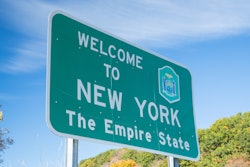 Welcome to New York sign