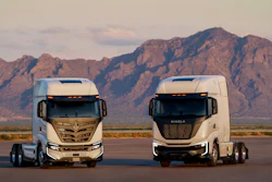 Nikola FCEV and BEV parked