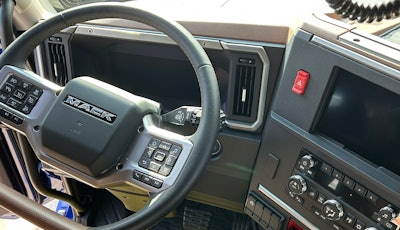 Mach Truck dashboard