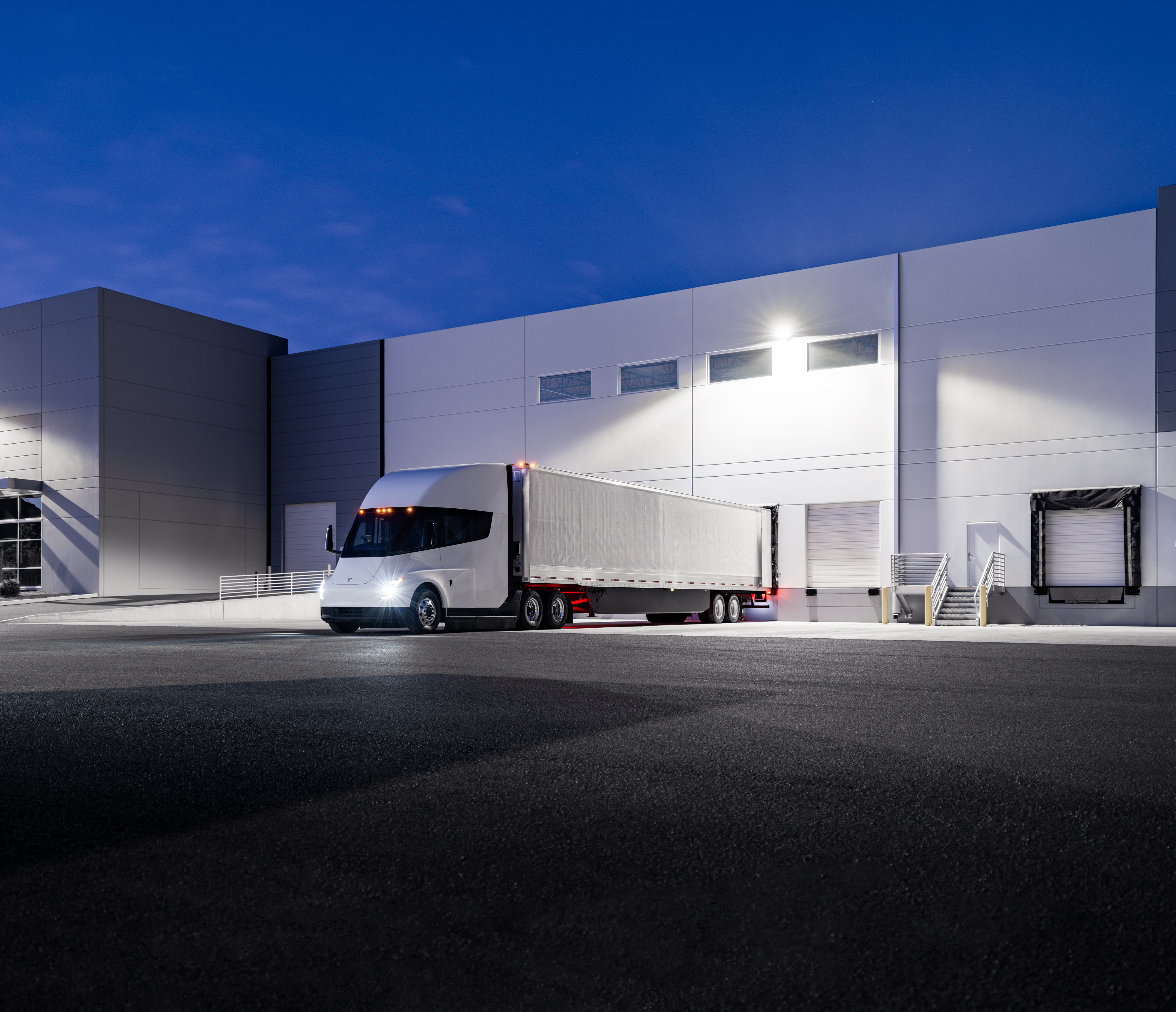 Tesla Semi rendering
