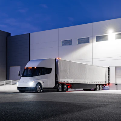 Tesla Semi rendering
