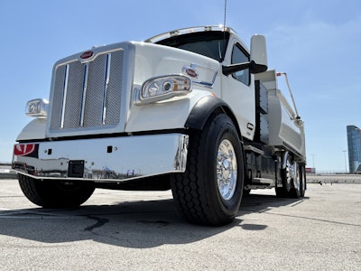 Peterbilt's 567EV will be the first heavy duty electric vocational truck to hit the market.