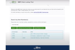 NMFC Item Lookup Tool