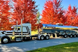 Based in Gormley, Ontario, Premier Bulk Systems is a subsidiary of the Heniff family of companies and operates approximately 120 tractors and 250 trailers with expertise in chemical transport, food-grade transport, rail transloading, ISO depot operations, equipment maintenance, tank cleaning services, and logistics.
