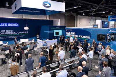 Blue Bird's entry into the expanding EV step van market is significant.
