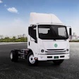 Mullen Automotive EV semi parked