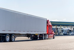 Truck Fuel Island Adobe Stock 299210092