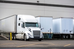 Truck Van Trailers Dock Adobe Stock 359838549