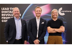 Martin Lundstedt, President and CEO of the Volvo Group; Johan Lundén, CEO of Coretura; and Karin Rådström, President and CEO of Daimler Truck.
