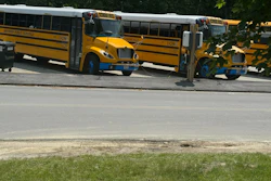Winthrop Public Schools purchased Lion Electric school buses (pictured above) with EPA funding. They've since been decommissioned due to a number of unresolved technical and safety concerns.